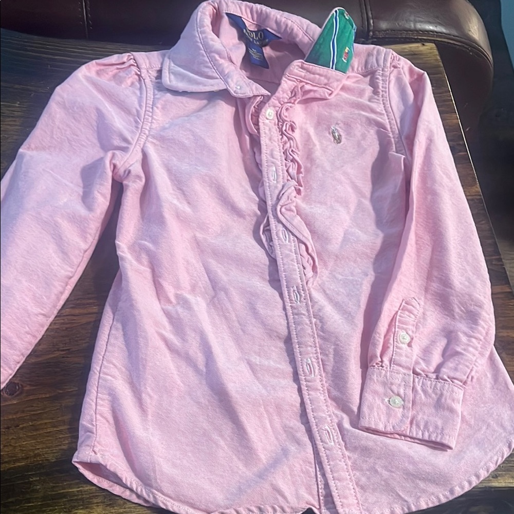 Ralph Lauren Pink Kids Shirt